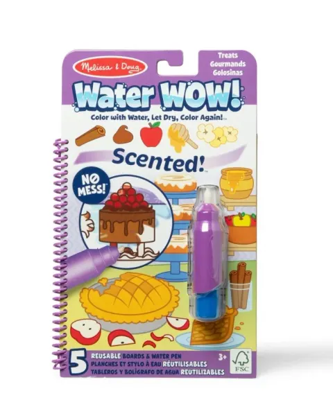 Water Wow! Zapachowa kolorowanka wodna- Smakołyki. Melissa&Doug