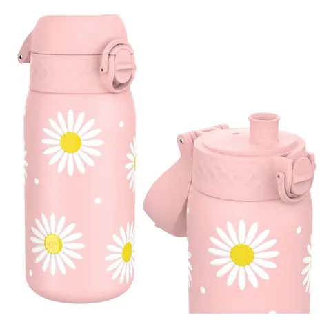 ION8® - Stalowa butelka termiczna 320ml- Stokrotki Daisy