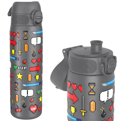 ION8® - Stalowa butelka termiczna/bidon 500ml- Gamer grey