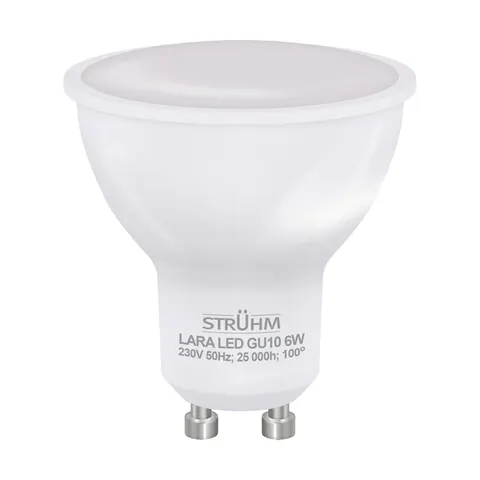 Żarówka SMD LED LARA LED GU10 6W NW