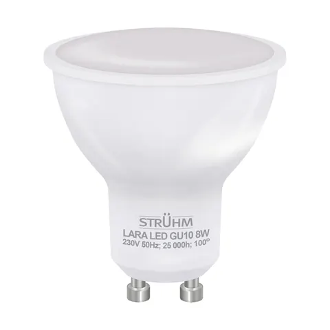 Żarówka SMD LED LARA LED GU10 8W NW