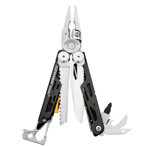 Multitool Leatherman Signal - Black & Stainless