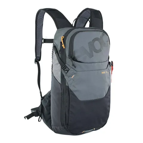 Uniwersalny plecak rowerowy Evoc Ride 12-Carbon Grey-Black
