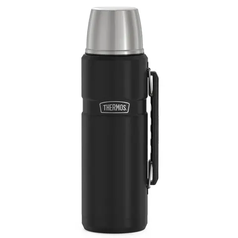 Duży termos z uchwytem THERMOS King 1,2L - Matte Black