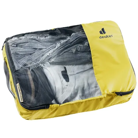 Pokrowiec podróżny Deuter Mesh Zip Pack 10 - Tumeric-Black