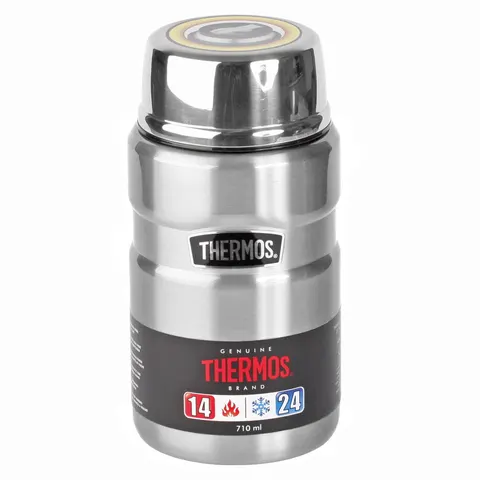 Termos obiadowy z łyżką THERMOS King Food Jar 710ml Steel