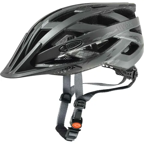 Kask rowerowy Uvex i-vo CC - Black - Smoke Mat 52 - 57 cm