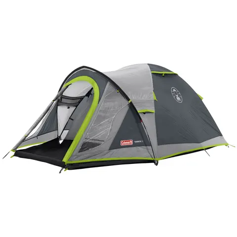 Trzyosobowy namiot z przedsionkiem Coleman Darwin 3 Plus - Grey
