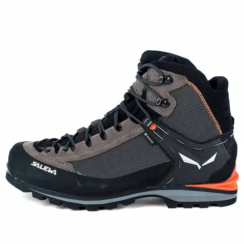 Trekkingowe buty męskie Salewa MS MTN Crow GTX-Wallnut/Fluo Orange