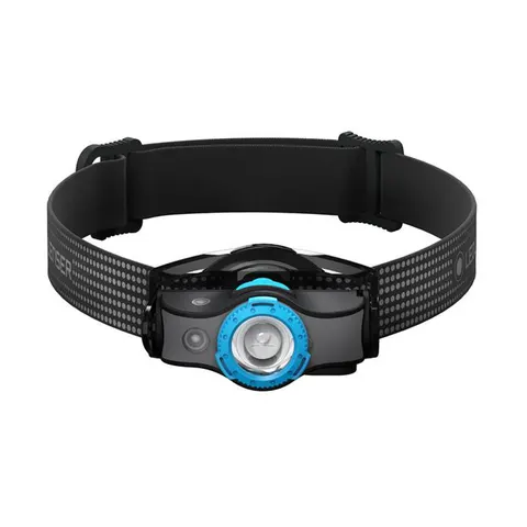 Latarka czołowa Ledlenser MH5 (400 LM) - Black/Blue WindowBox