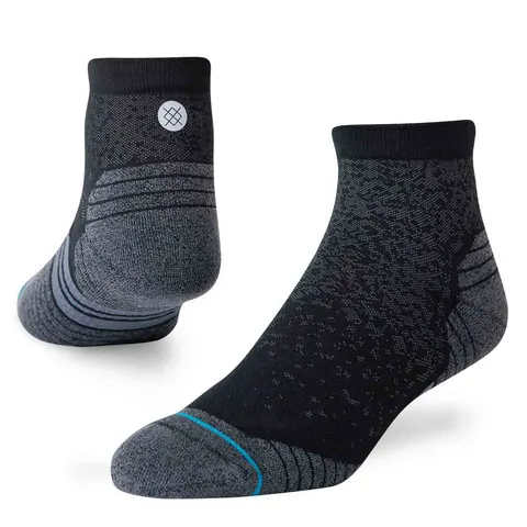 Skarpety biegowe Stance Run QUARTER ST - Black
