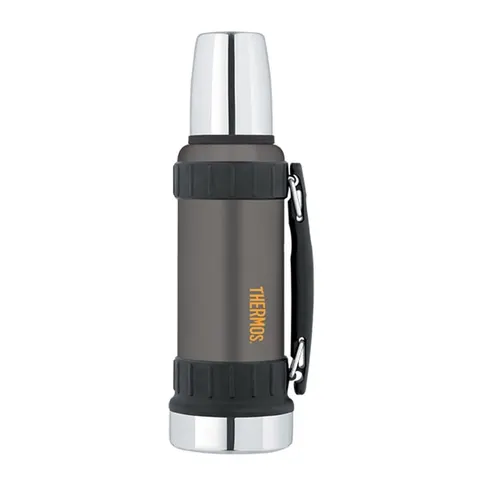 Duży Termos z uchwytem THERMOS WORK 1,2 l - Black