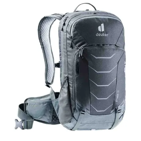 Plecak rowerowy z protektorem Deuter Attack 16 - Graphite - Shale