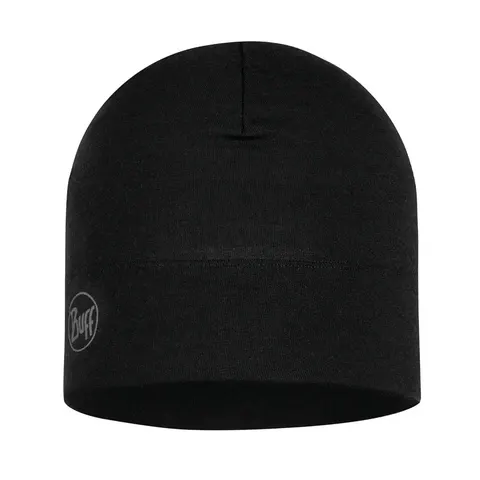 Ciepła czapka Buff Merino Midweight Beanie - Solid Black