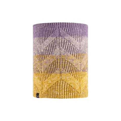 Komin zimowy Buff KNITTED & FLEECE NECKWARMER MASHA - LAVENDER
