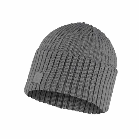 Czapka zimowa Buff KNITTED HAT RUTGER - GREY HEATHER