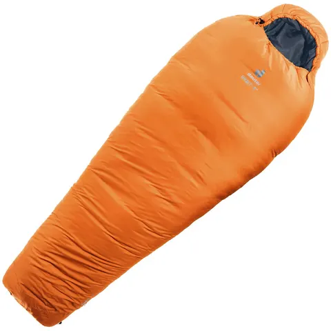 Śpiwór dla wysokich Deuter Orbit -5° LONG-Lewy Mandarine-Ink