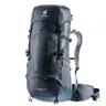 Dwukomorowy plecak turystyczny Deuter Aircontact Lite 40+10 - Black-Marine