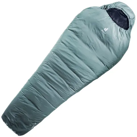 Lekki śpiwór dla wysokich Deuter Orbit +5° LONG-Prawy Shale-Ink