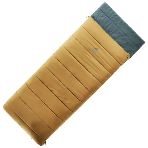 Jednowarstwowy śpiwór kopertowy Deuter Orbit SQ +6°-Lewy Caramel-Teal