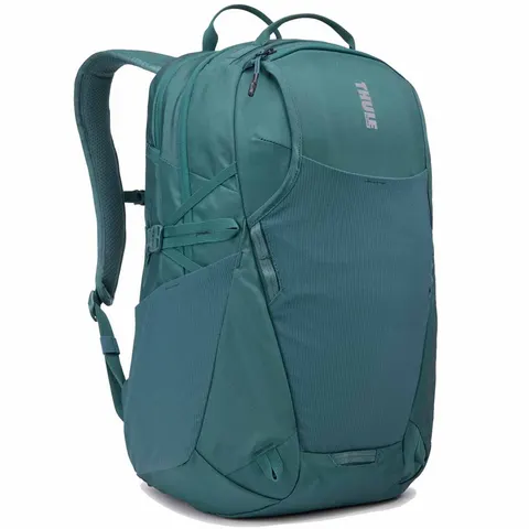 Dwukomorowy plecak miejski na laptopa Thule EnRoute 26L - Mallard Green
