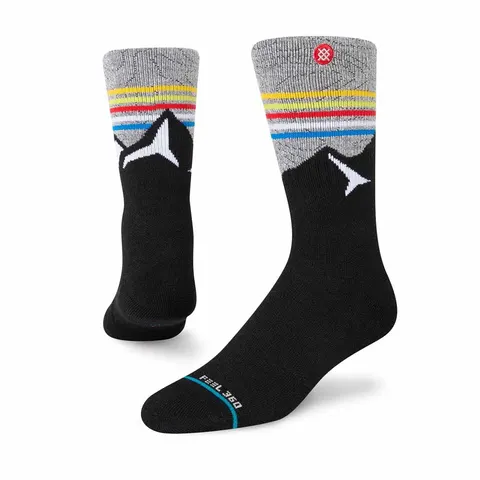 Skarpety trekkingowe Stance CHIN PEAK CREW - Grey