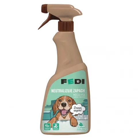 FEDI Płyn neutralizujący zapach moczu psa CYTRYNA, 500 ml
