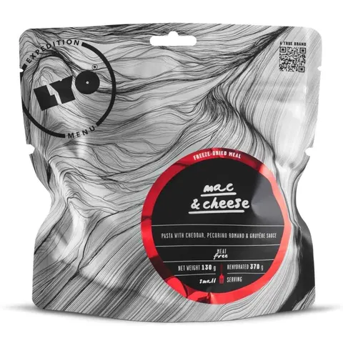 Liofilizowane danie LYOFOOD Mac & cheese – Makaron z serem – 370 g