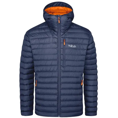 Kurtka puchowa RAB Microlight Alpine Jacket - Deep Ink Marmalade