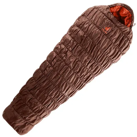 Śpiwór trzysezonowy Deuter Exosphere -6° REGULAR - Lewy Umbra-Paprika
