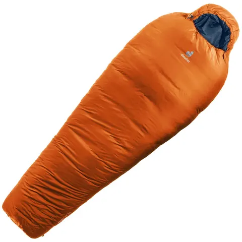 Trzysezonowy śpiwór Deuter Orbit -5° REGULAR - Lewy Chestnut-Ink