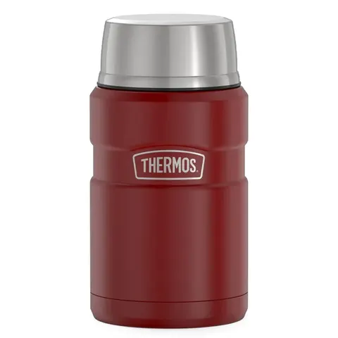 Termos obiadowy z łyżką THERMOS King Food Jar 710ml Rustic Red