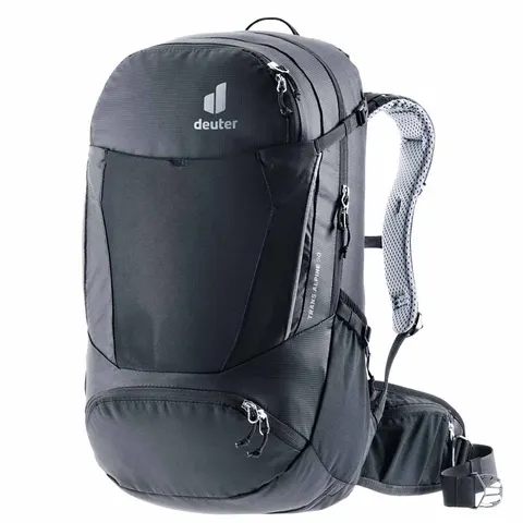 Pojemny plecak rowerowy Deuter Trans Alpine 30 - Black