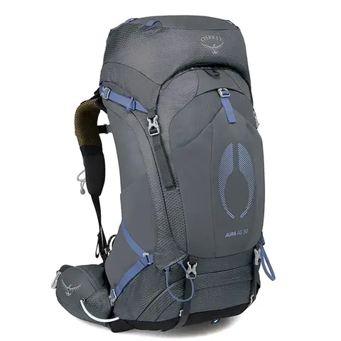 Trekingowy plecak damski Osprey Aura AG 50 WM/L - Tungsten Grey