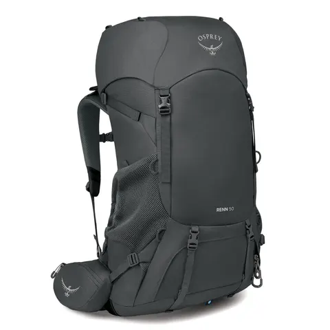 Damski plecak dwukomorowy Osprey Renn 50 - Dark Charcoal/Gray Wolf