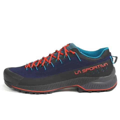 Męskie buty podejściowe La Sportiva TX4 Evo - Deep Sea/Cherry Tomato