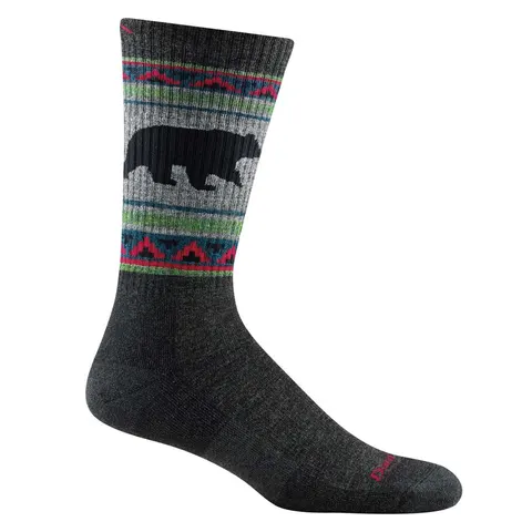 Męskie skarpety trekkingowe Darn Tough M'S VanGrizzle Boot Midweight Hiking Sock - Charcoal