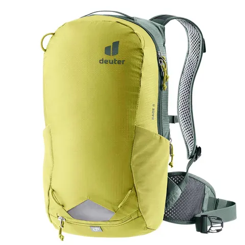 Lekki plecak rowerowy Deuter Race 8 - Sprout-Ivy