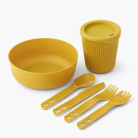 Zestaw naczyń Sea To Summit Passage Dinnerware Set 6P – Yellow