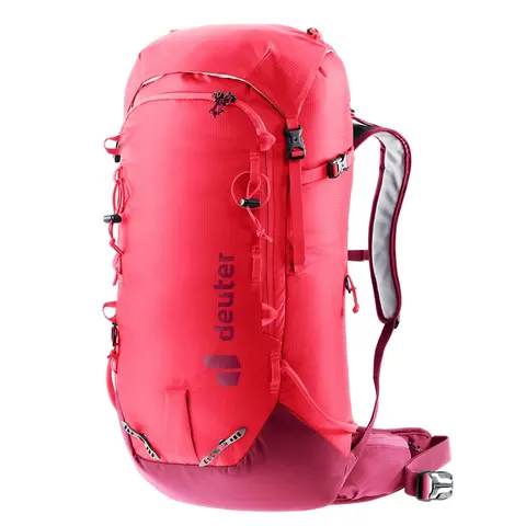 Damski plecak narciarski Deuter Freescape Lite 24 SL - Hibiscus-Ruby