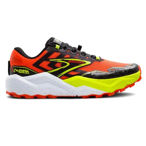 Męskie buty do biegania Brooks Caldera 7 - Cherry Tomato/Phantom/Lime