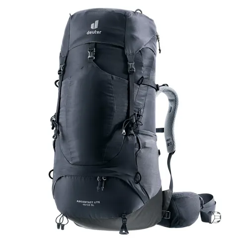 Damski plecak trekkingowy Deuter Aircontact Lite 45+10 SL - Black-Graphite