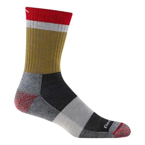 Męskie skarpety trekkingowe Darn Tough M'S Heady Stripe Micro Crew Lightweight Hiking Sock – Ash