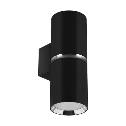 Kinkiet dwustronny DIOR WLL 2xGU10 BLACK/CHROME