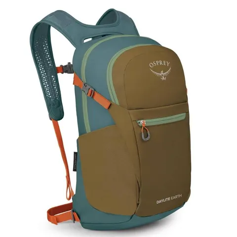 Wszechstronny plecak Osprey Daylite Plus Earth – Histosol Brown/Cascade Blue
