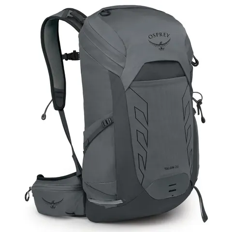 Męski plecak turystyczny Osprey Talon 26 – Phantom Grey/Dark Charcoal