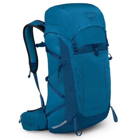 Męski plecak turystyczny Osprey Talon 33 – Scoria Blue/Night Shift