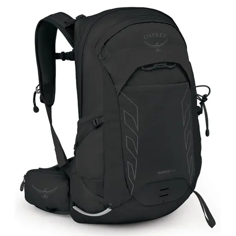 Damski plecak turystyczny Osprey Tempest 22 – Black/Coal Grey
