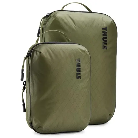 Zestaw pokrowców Thule Compression Packing Cube Set – Soft Green
