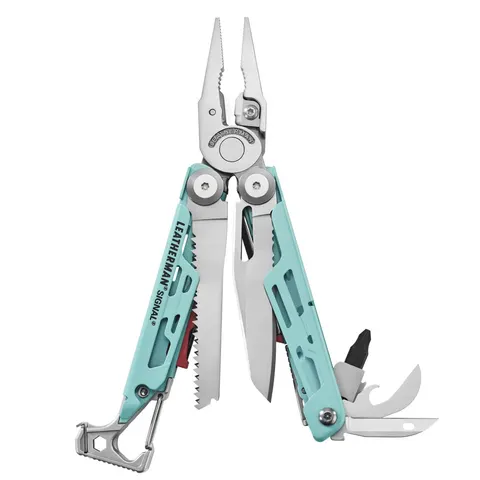 Multitool Leatherman Signal - Aqua